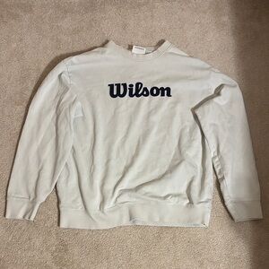 Wilson Men's White Sweater